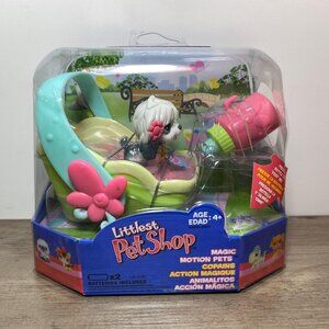 Littlest Pet Shop Magic Motion Pets Shaggy Dog Playset 2005 New in Box